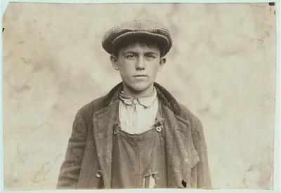 James Donovan - Irish Sweeper in Fall River Iron Works. Said he was…, Massachusetts, 1916