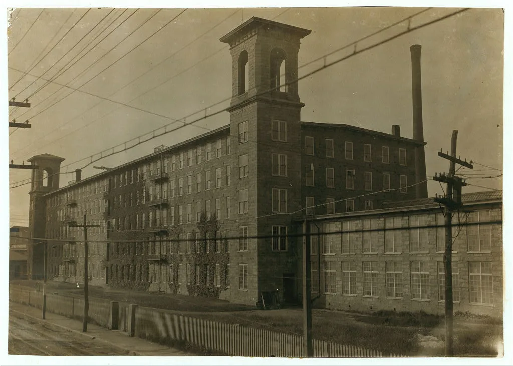 Richard P. Borden Mill.  Location: Fall River, Massachusetts, 1916