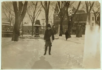 William Jerry, 457 North Bend Street. "I sells papers every day in…, Vermont, 1916