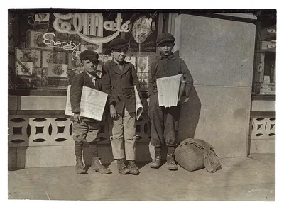 Jack Ryan, 6 years old and Jesse Ryan, 10 years old. Onem Smith, 12…, Oklahoma, 1917