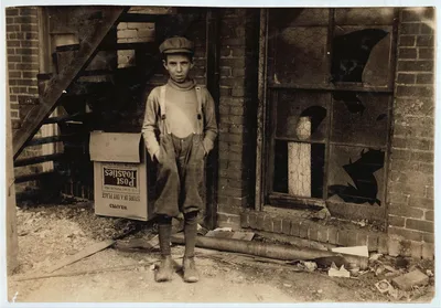 [Eleven-year-old bakery worker Glenn Dungey. Ellis Report, L.W.…, Oklahoma, 1917
